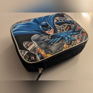 Batman Comic Book Print Insulated Lunch Bag 7.5" H x 3" D x 9" W